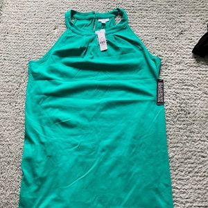 Comfortable green summer dress